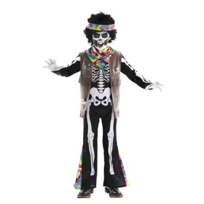 Disfressa d'Esquelet Hippie Infantil