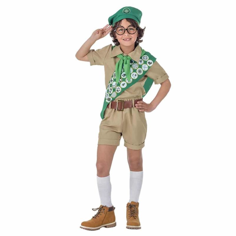Disfressa de Boy Scout Nen