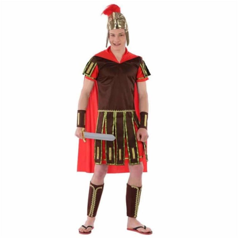 Disfressa de Guerrer Romà Vermell Juvenil