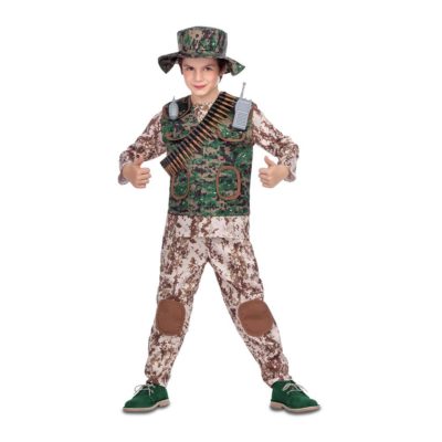 Disfressa Soldat Camuflatge Nen