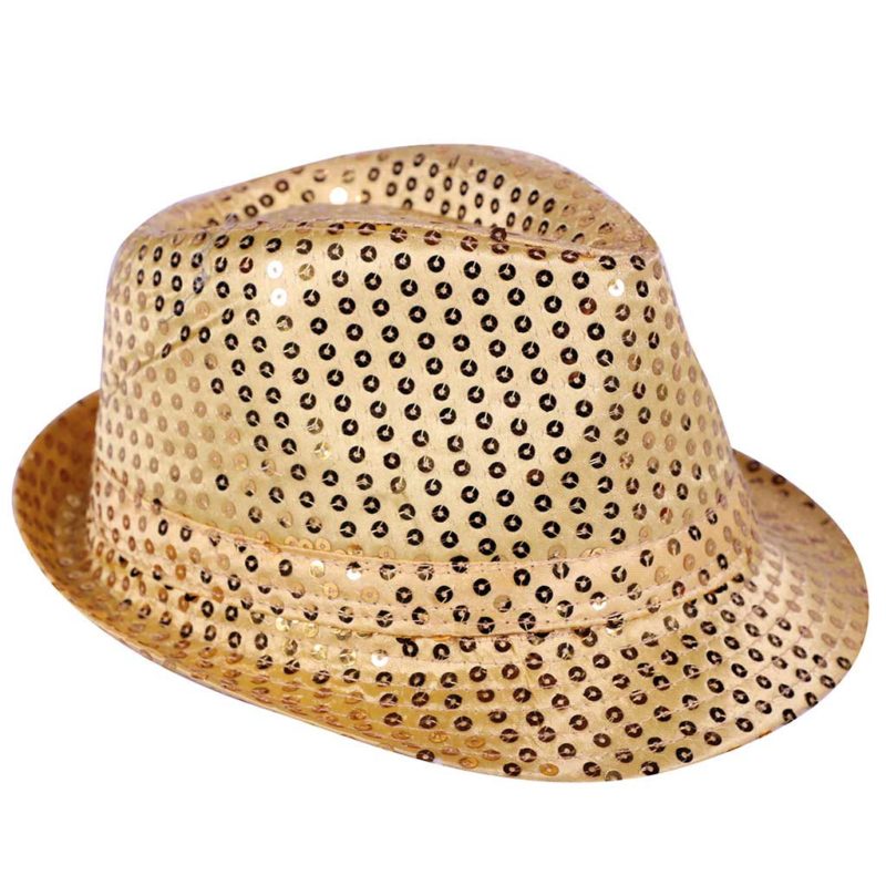 Barret Fedora Lluentons Or