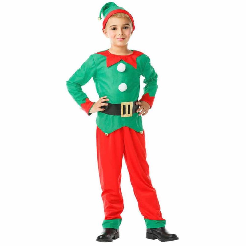 Disfressa d'Elf de Nadal 1 a 2 Anys