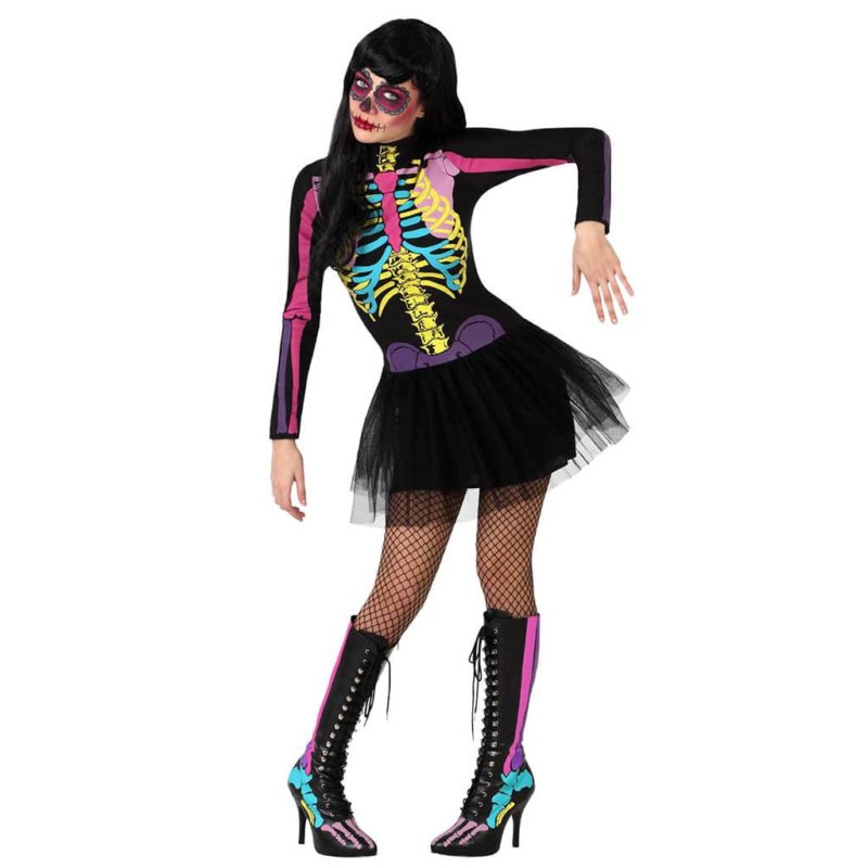Disfressa d'Esquelet Coloreixis Sexy