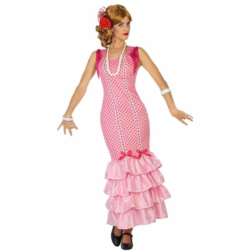 Disfressa de Flamenca Rosa Adult