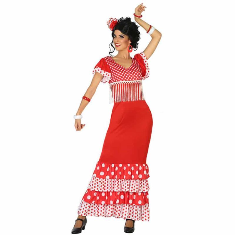 Disfressa de Flamenca Vermell Adult