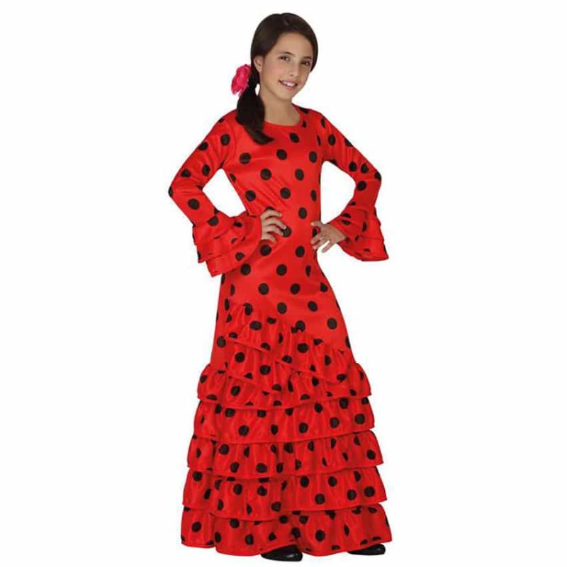 Disfressa de Flamenca Vermell Nena