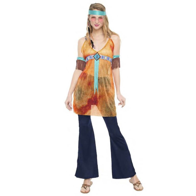 Disfressa de Hippie Woodstock Dona T. S