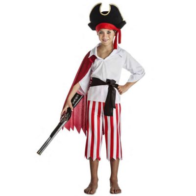 Disfressa de Pirata amb Capa 3 a 4 Anys