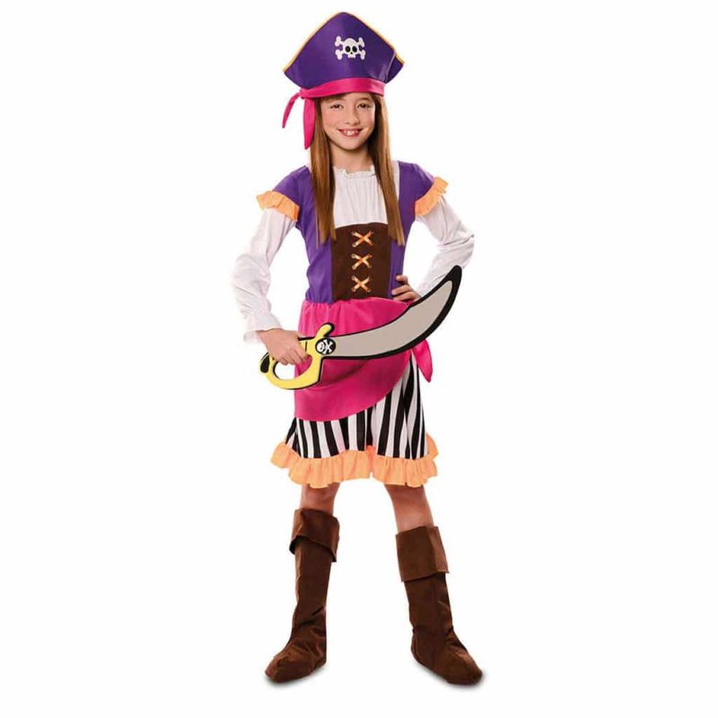 Disfressa de Pirata Aventurera Infantil
