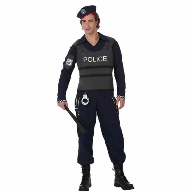 Disfressa de Policia amb Armilla Antibales Adult
