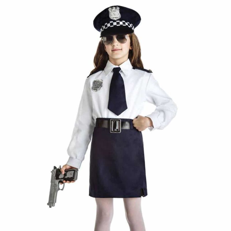 Disfressa de Policia Nena 1 a 2 Anys