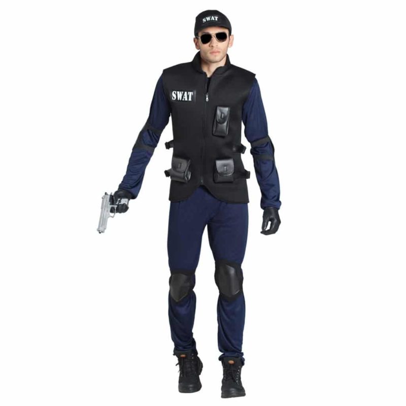 Disfressa de Policia Swat Adult