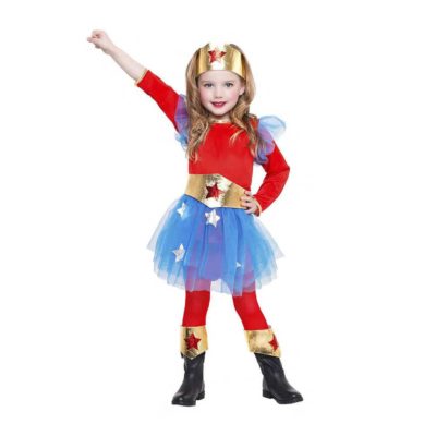 Disfressa de Superheroi Nena 3 a 4 Anys