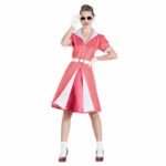 Disfressa de vestit Fúcsia Amb Pics Pin Up