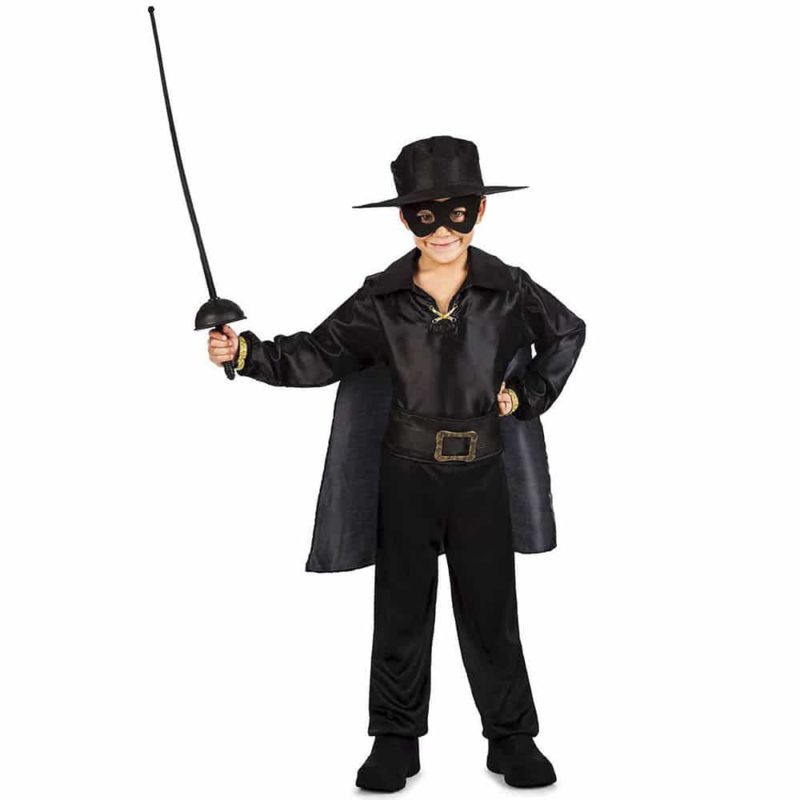 Disfressa de Zorro-Heroí Enmascarat 3 a 4 Anys