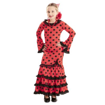 Disfressa de Flamenca Vermella Nena