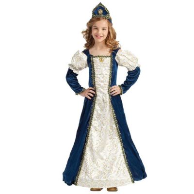 Disfressa de Princesa Medieval Blau Nena