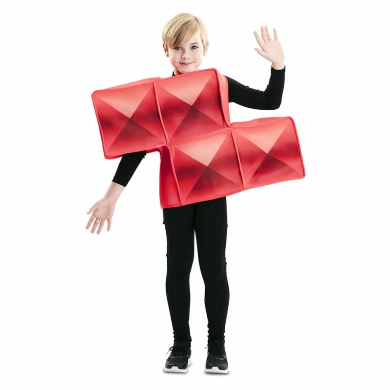 Disfressa de Tetris Vermell Infantil