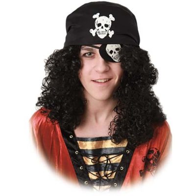 Perruca Pirata Amb Pegat I Bandana